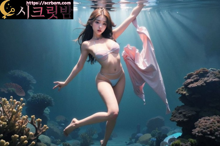 실사 바다속 여성 ai 그림.jpg