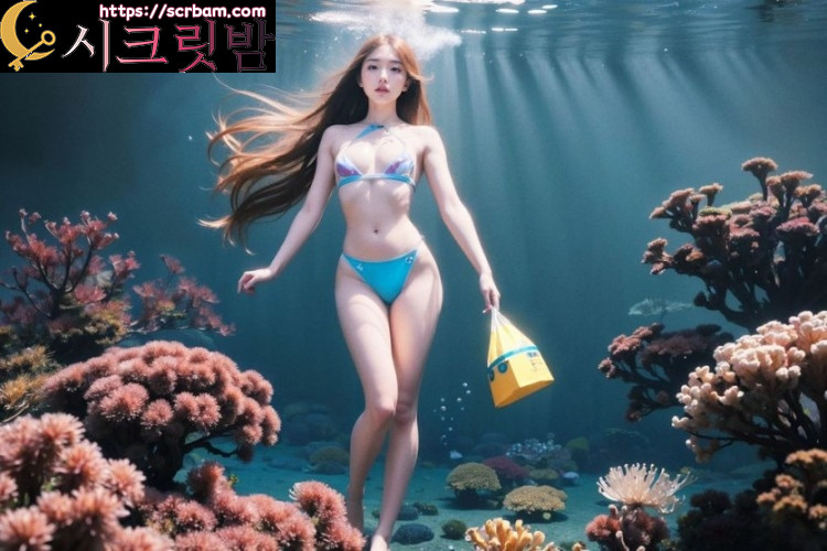 실사 바다속 여성 ai 그림.jpg