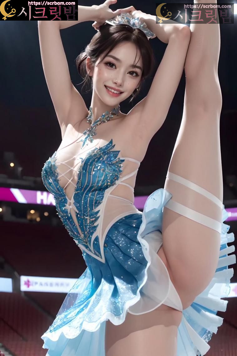 (강력후방,클릭금지) 쩍벌 피겨스케이팅 AI