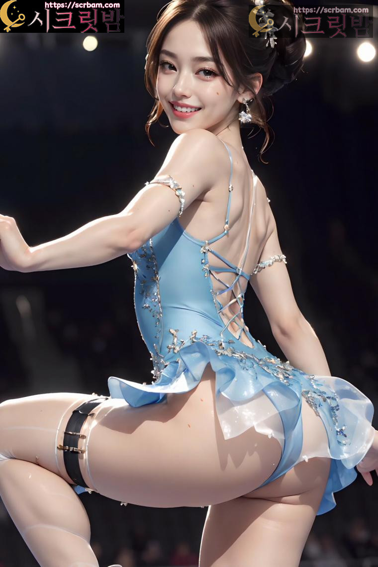 (강력후방,클릭금지) 쩍벌 피겨스케이팅 AI